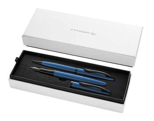 Pelikan Set Bolígrafo y Estilográfica Jazz Noble Elegance Aguamarina Pelikan Set Bolígrafo y Estilográfica Jazz Noble Elegance Aguamarina
