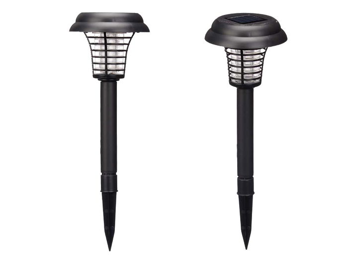 Ibergarden Baliza Antimosquito Zapper Negra 13 x 46 x 13 cm (Set de 6)