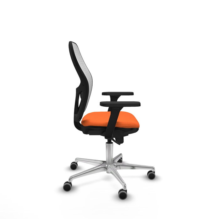 PIQUERAS Y CRESPO Silla de oficina Jorquera Naranja y Blanco PIQUERAS Y CRESPO Silla de oficina Jorquera Naranja y Blanco