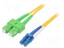 ASSMAN/DIGITUS Cable de fibra óptica monomodo SC (APC) a LC (PC) 2m
