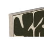 DKD Home Decor Cuadro Lienzo Abstracto 2 Piezas Verde y Beige