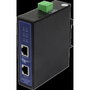 ALLNET PoE Inyector Industrial MultiGigabit PoE BT con Power-Booster (15.4W/30W/90W) DIN Carcasa Metálica ALL-PI2015MGPB-B