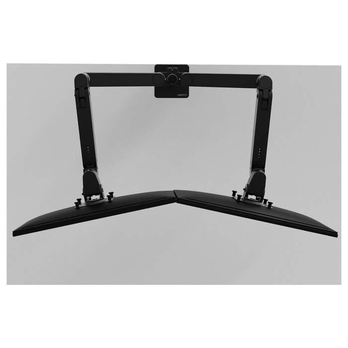 Ergotron LX Pro Series 45-686-292 Soporte doble para Monitor de Escritorio, 2 pantallas hasta 27" (68.6cm) y 10kg cada una, 100x100mm VESA, ajuste de altura/inclinación, color Negro