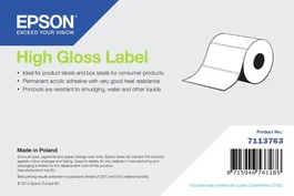 Epson High Gloss Label Etiquetas de alto brillo troqueladas en rodillo