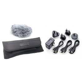 Tascam AK-DR11GMK3 Pack Accesorios Grabación - Parabrisas, Adaptador y Funda para DR-X
