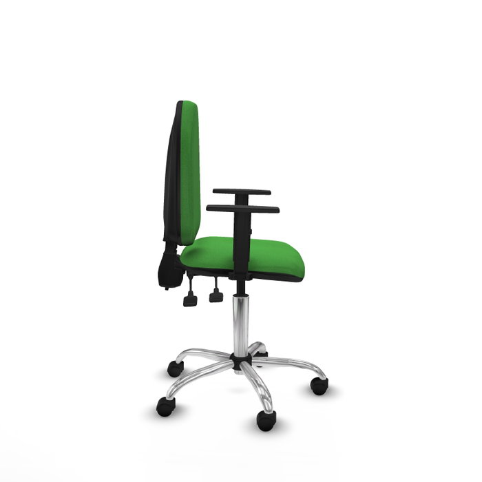 PIQUERAS Y CRESPO Silla de oficina Aýna Verde con Brazos 1D PIQUERAS Y CRESPO Silla de oficina Aýna Verde con Brazos 1D