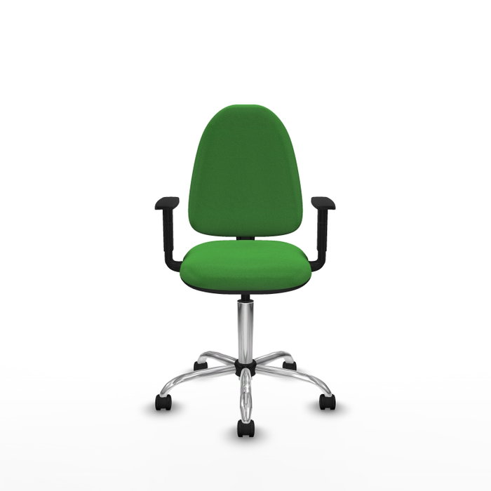 PIQUERAS Y CRESPO Silla de oficina Aýna Verde con Brazos 1D PIQUERAS Y CRESPO Silla de oficina Aýna Verde con Brazos 1D