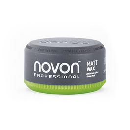 Novon Cera Mate Fijación Fuerte Nº7 Matt Wax 150ml Cabello Hombre