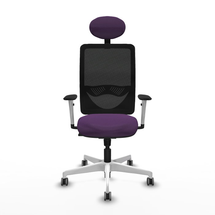 PIQUERAS Y CRESPO Silla de oficina Zulema Morada con mecanismo Sincro PIQUERAS Y CRESPO Silla de oficina Zulema Morada con mecanismo Sincro