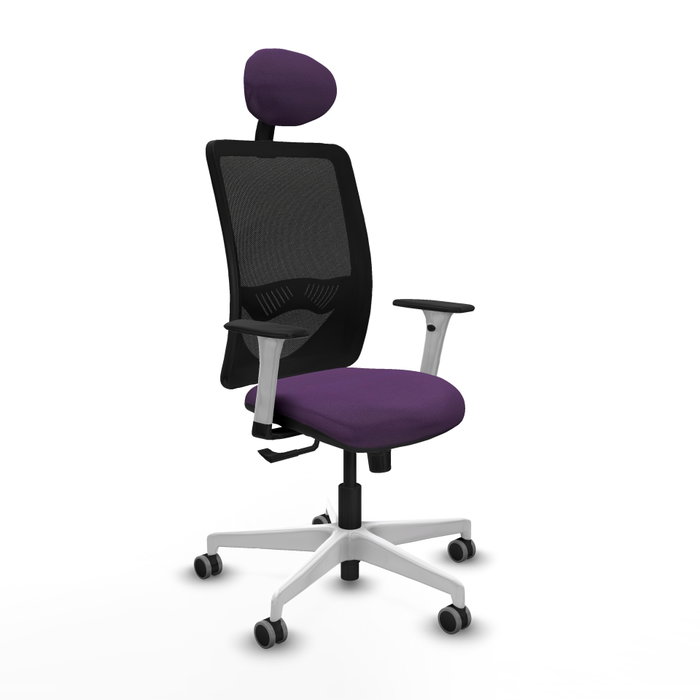 PIQUERAS Y CRESPO Silla de oficina Zulema Morada con mecanismo Sincro PIQUERAS Y CRESPO Silla de oficina Zulema Morada con mecanismo Sincro
