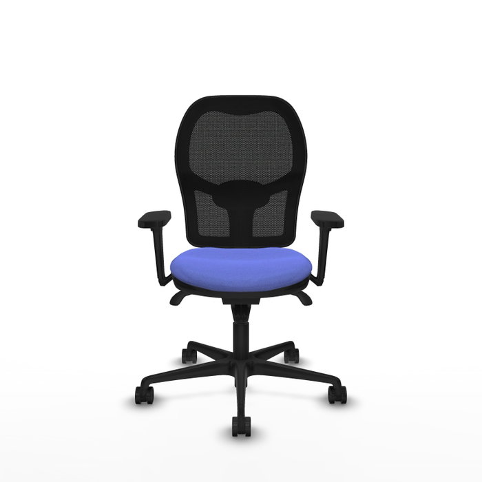 PIQUERAS Y CRESPO Silla de oficina Jorquera Azul claro y Negro