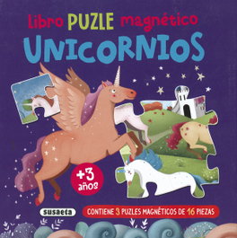 SUSAETA EDICIONES, Libro puzle magnético. Unicornios