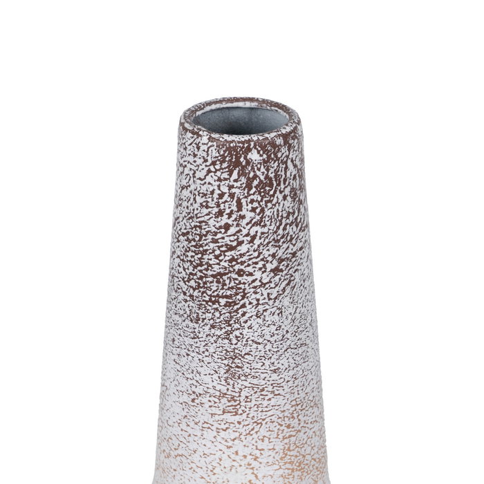 Botella Blanco Rozado Metal Decoración 15 X 15 X 60,50 cm