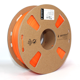 GEMBIRD 3DP-PLA1.75-01-O Filamento de Impresión 3D Ácido Poliláctico (PLA) Naranja 1.4 kg