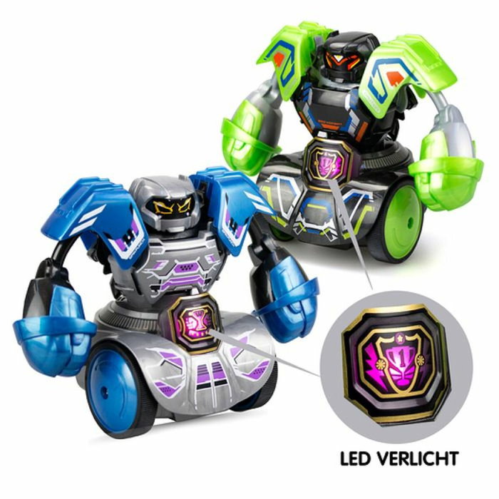 Silverlit Robo Kombat Tornado Battle Set de 2 unidades Verde/Azul