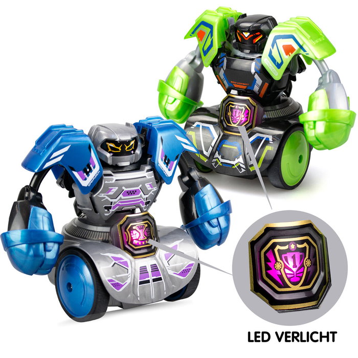 Silverlit Robo Kombat Tornado Battle Set de 2 unidades Verde/Azul