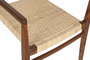 DKD Home Decor Silla Marron Natural Teca y Ratan 50 x 86 x 58 cm