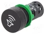SCHNEIDER ELECTRIC Señalizador con sonido Harmony XB4 Ø22mm 24V AC/DC