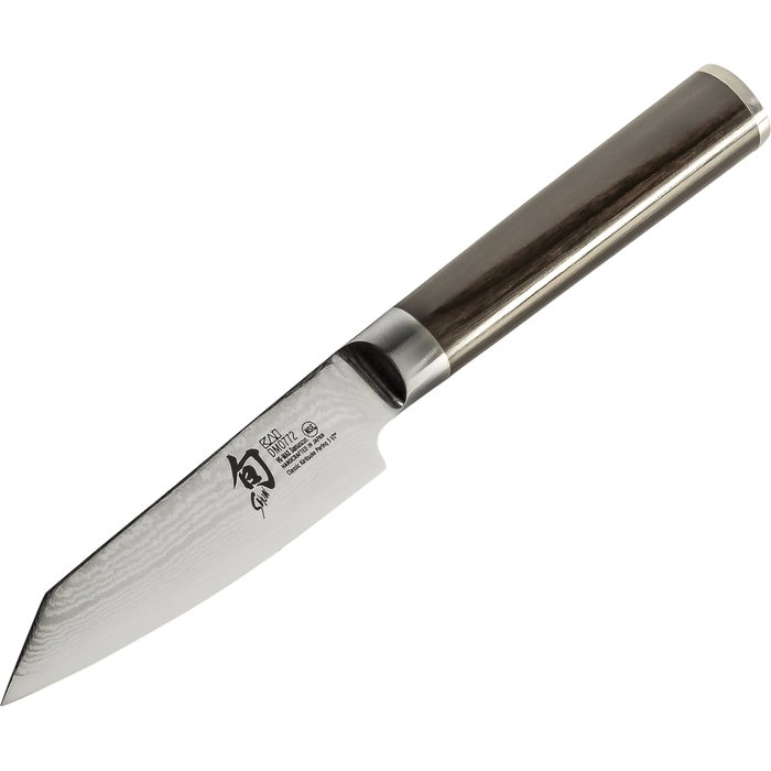 Kai KAI Shun Classic Kiritsuke 9 cm de acero Damascus de doble filo de color Negro / Plata.exe Kai KAI Shun Classic Kiritsuke 9 cm de acero Damascus de doble filo de color Negro / Plata.exe
