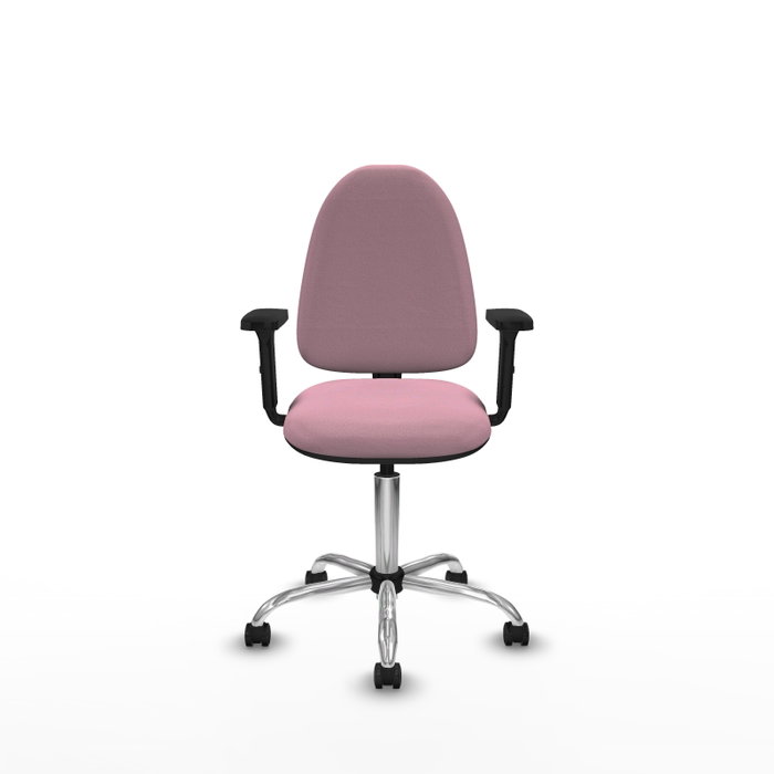 PIQUERAS Y CRESPO Silla de oficina Aýna Rosa con Brazos 2D PIQUERAS Y CRESPO Silla de oficina Aýna Rosa con Brazos 2D