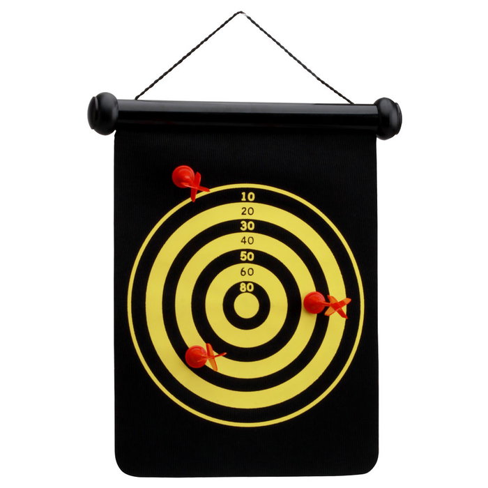 Mister Gadget Juego Dardos Magnéticos Vintage Panel Reversible 25.5x31.5 cm Con 3 Dardos Con Imán Mister Gadget Juego Dardos Magnéticos Vintage Panel Reversible 25.5x31.5 cm Con 3 Dardos Con Imán