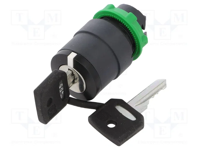 SCHNEIDER ELECTRIC Interruptor Rotativo con Llave Harmony XB5 22mm Negro SCHNEIDER ELECTRIC Interruptor Rotativo con Llave Harmony XB5 22mm Negro