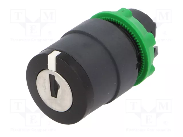 SCHNEIDER ELECTRIC Interruptor Rotativo con Llave Harmony XB5 22mm Negro SCHNEIDER ELECTRIC Interruptor Rotativo con Llave Harmony XB5 22mm Negro