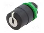 SCHNEIDER ELECTRIC Interruptor Rotativo con Llave Harmony XB5 22mm Negro
