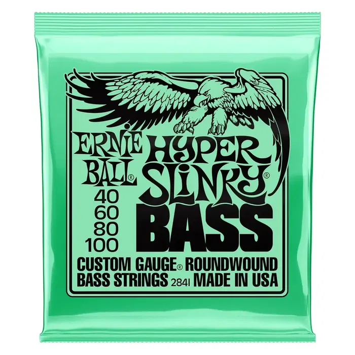 ERNIEBALL Hyper Slinky Juego Cuerdas Bajo Eléctrico 40-100 ERNIEBALL Hyper Slinky Juego Cuerdas Bajo Eléctrico 40-100