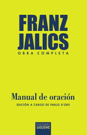 Manual de oración, Franz Jalics - SIGUEME