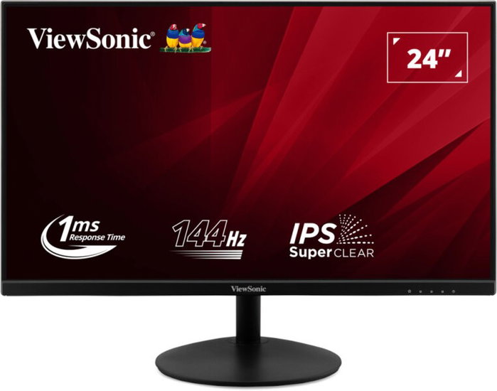 Viewsonic VA24E2-H Monitor Gaming de 23.8 IPS Full HD 144Hz Negro