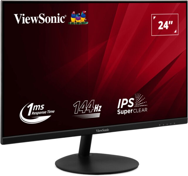 Viewsonic VA24E2-H Monitor Gaming de 23.8 IPS Full HD 144Hz Negro