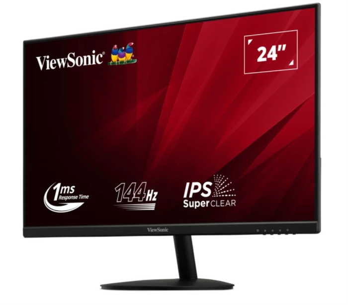 Viewsonic VA24E2-H Monitor PC 23.8 Pulgadas Full HD LED Negro 1ms 144Hz IPS