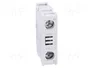 LOVATO ELECTRIC Elemento iluminador Platinum 22mm LED blanco