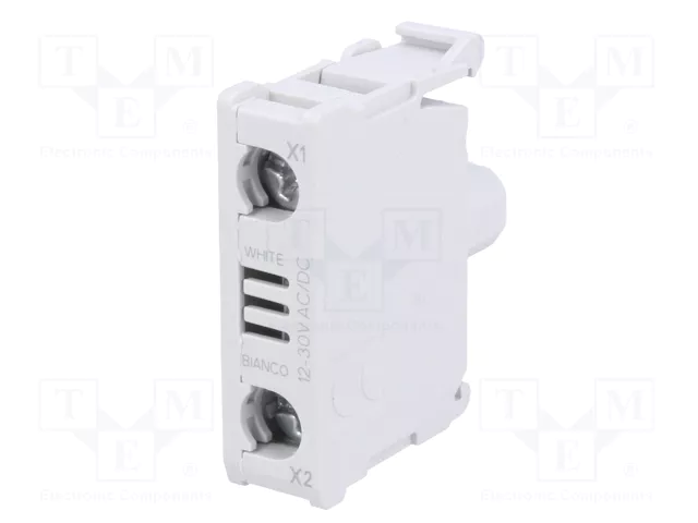 LOVATO ELECTRIC Elemento iluminador Platinum 22mm LED blanco