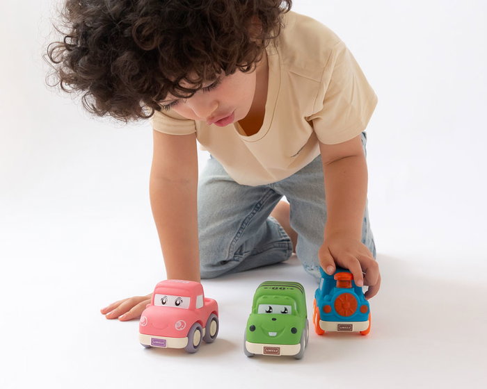 KioKids Vehículos de Fricción Coloridos