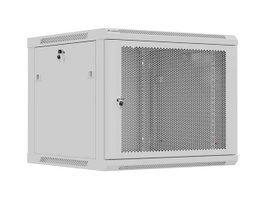 Lanberg Armario Rack de Pared 19 Polgada 9U 600x600 Gris Puertas Perforadas
