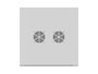 Lanberg Armario Rack de Pared 19 Polgada 9U 600x600 Gris Puertas Perforadas