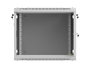 Lanberg Armario Rack de Pared 19 Polgada 9U 600x600 Gris Puertas Perforadas