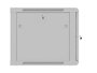 Lanberg Armario Rack de Pared 19 Polgada 9U 600x600 Gris Puertas Perforadas