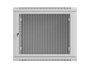 Lanberg Armario Rack de Pared 19 Polgada 9U 600x600 Gris Puertas Perforadas