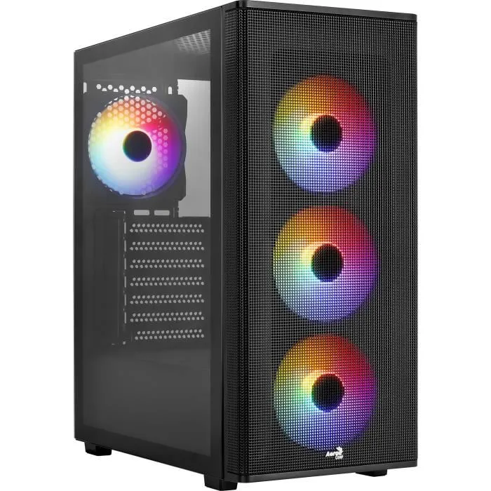 Aerocool AER4711099476763 Caja para PC Designer G v1 Negra Torre media Formato ATX Sin fuente de alimentación Aerocool AER4711099476763 Caja para PC Designer G v1 Negra Torre media Formato ATX Sin fuente de alimentación