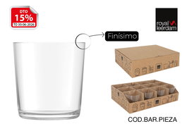 Inde Vaso Pinta 37 cl Rts, 8.5 x 9 x 8.5 cm (12 Unidades)