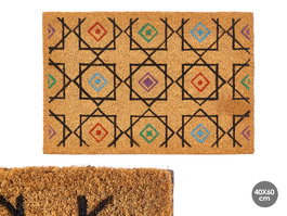 Giftdecor Felpudo Geométrico 40x60 cm (Set de 10)