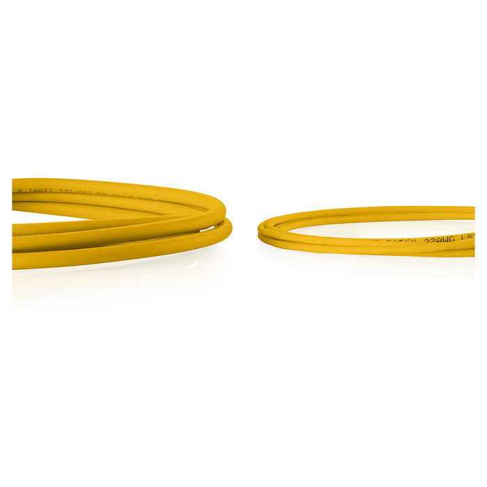 Digitus Cable de Conexión CAT 6 U-UTP Slim Patchkabel, 3 m, Amarillo
