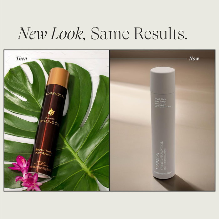 Lanza Keratin Healing Oil Brush Thru Hair Spray 400 g