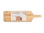Kinvara Set de 6 Tablas de Aperitivo de Bambú con Mango 50 x 14 x 1,5 cm
