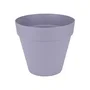 Elho Maceta Loft Urban Redonda Ruedas 40 Morado L 39 x An 38,5 x Al 35 cm Exterior 100% Reciclado ELH9203539040400