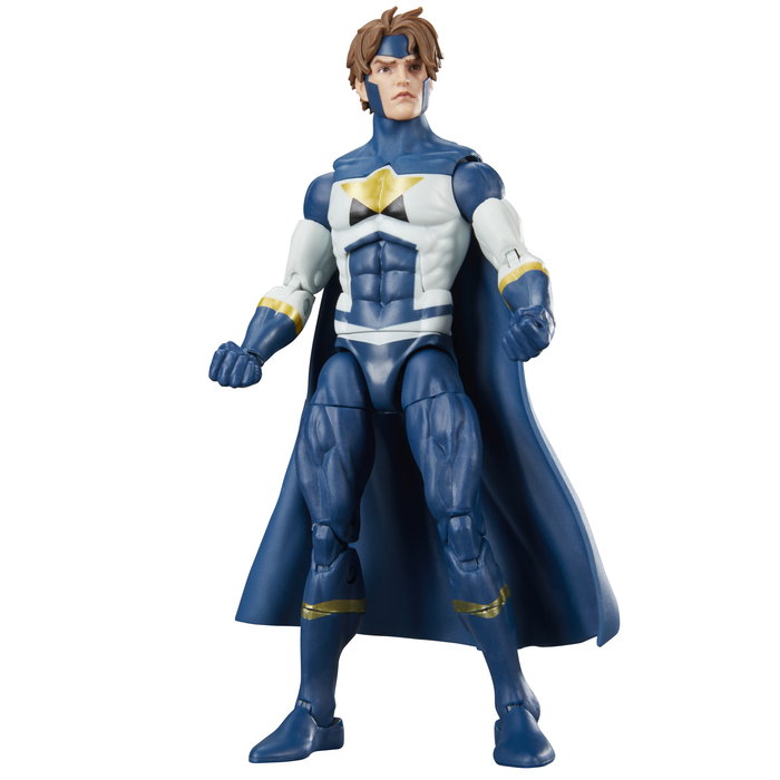 Hasbro Marvel Legends Series Build Figura de Acción Justice de los Nuevos Guerreros Coleccionable 15 cm