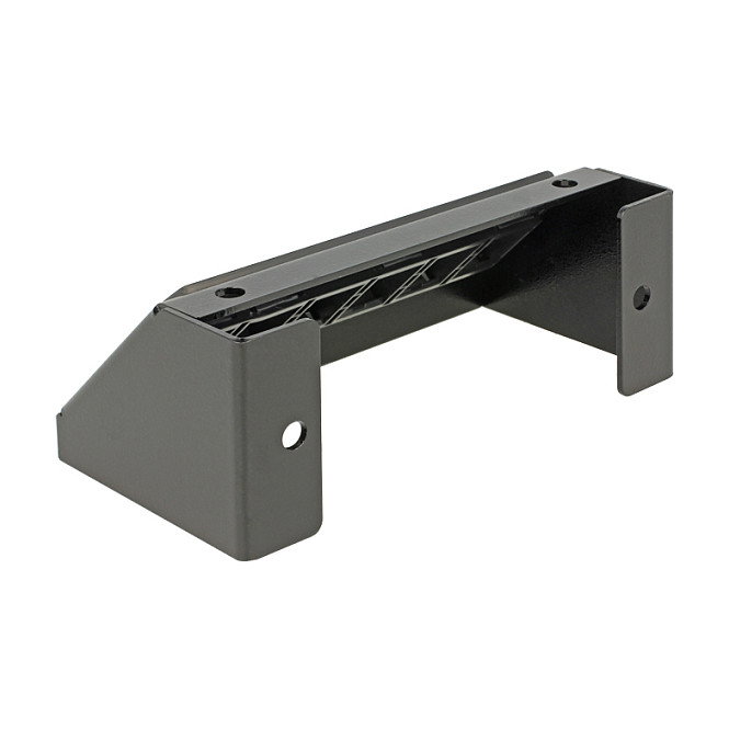 DeLOCK Keystone Multimedia Panel 6 Puertos - Panel de Conexión para Red y Multimedia de 6 Puertos, Negro (86268)